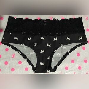 Victoria’s Secret PINK lace cotton panties VS PINK hipster lace hipster panty